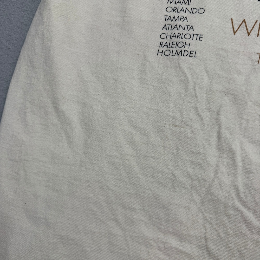 Vintage Tina Turner Wildest Dreams Tour 1997 Shirt Extra Large Cream 90s Music - Picture 7 of 11